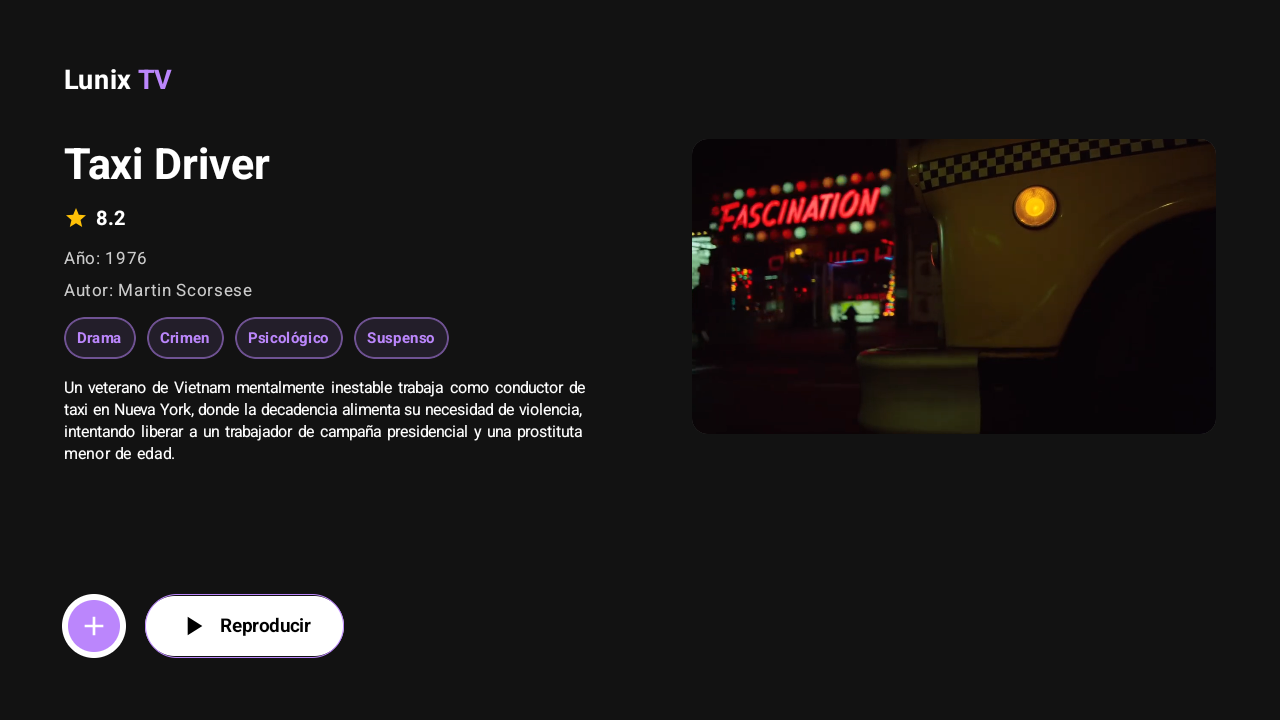 Detalles de peliculas en Lunix