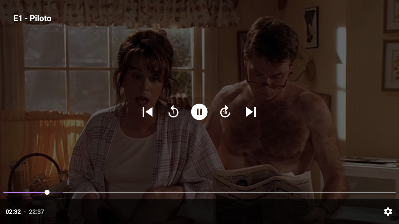 Reproductor de contenido en LunixTV